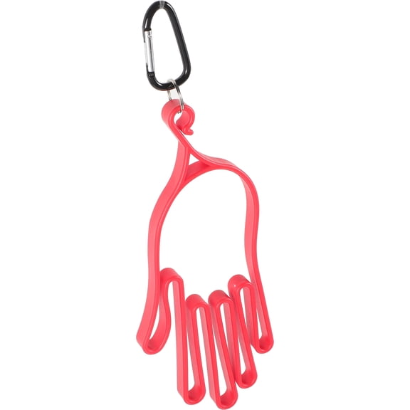 unbranded 2 Pcs Glove Holder Vice Golf Gloves Men Equipment The Mitten Red