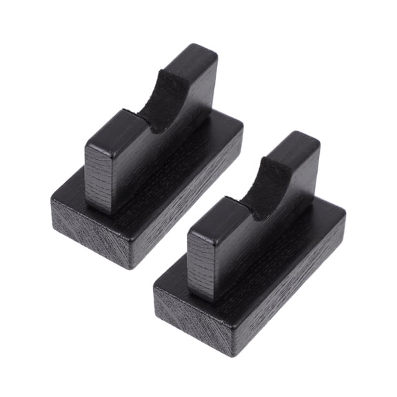 unbranded 2Pcs Baseball Bat Display Holders Baseball Bat Display Stands for Home (Black)