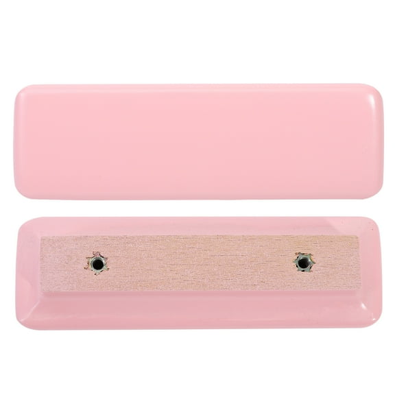 unbranded 2 Pcs Handle Door Drawer Dresser Single Hole Pulls Kitchen Cabinet Knobs Child Pink
