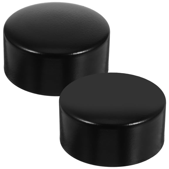 unbranded 2 Pcs Handrail End Cap 50mm Stainless Steel Round Handrail End Caps Staircase Steps Hand Rail End Cover Handrail Fittings