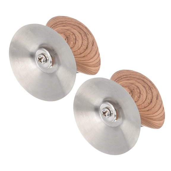 FONDOTIN Pot Lid Cover Handle Abs Round Bead 2Pcs