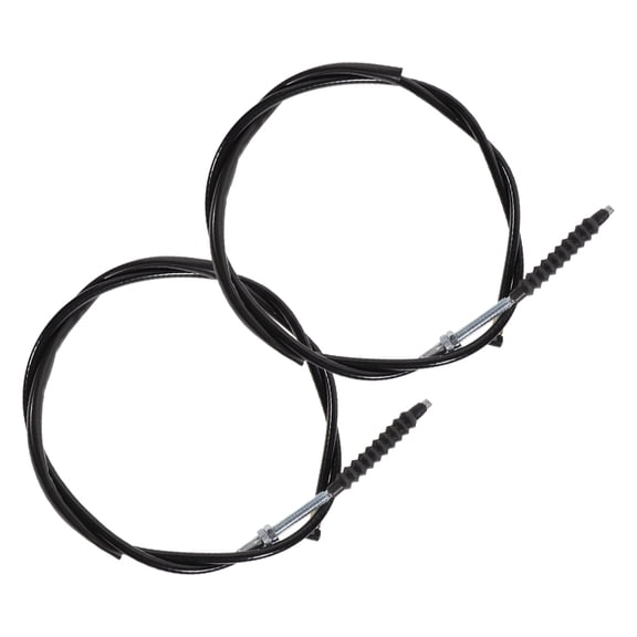 LITINKIMI 2Pcs Offroad Motorcycle Clutch Cable Repair Kit Easy Install Black PVC Cable