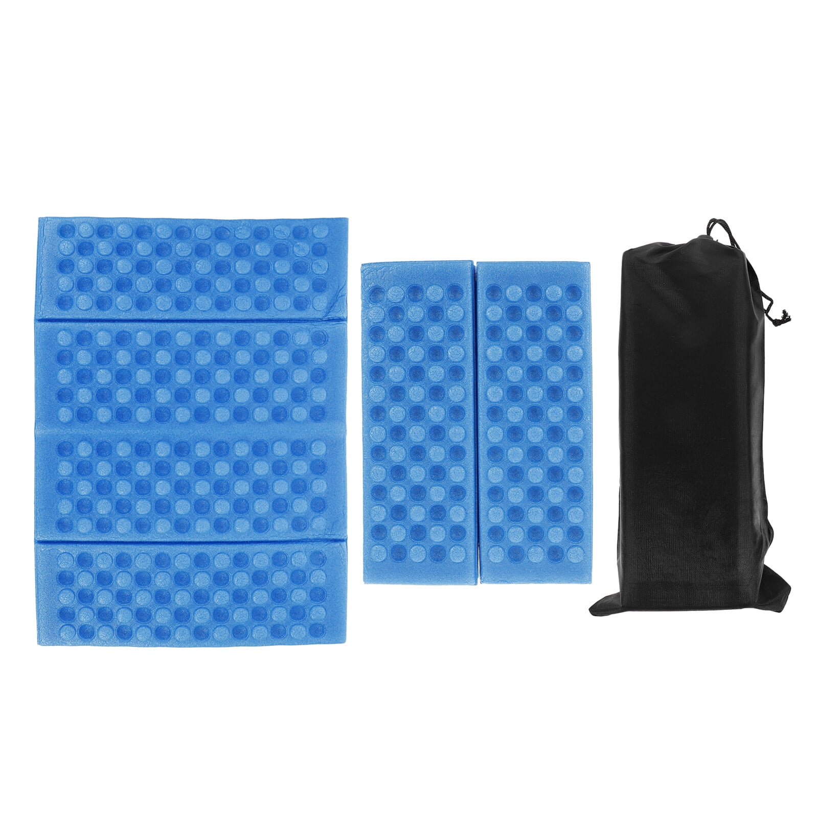 unbranded 2 Pcs Insulated Camping Mat Portable Pad Foldable Foam Cushion Outdoor Child