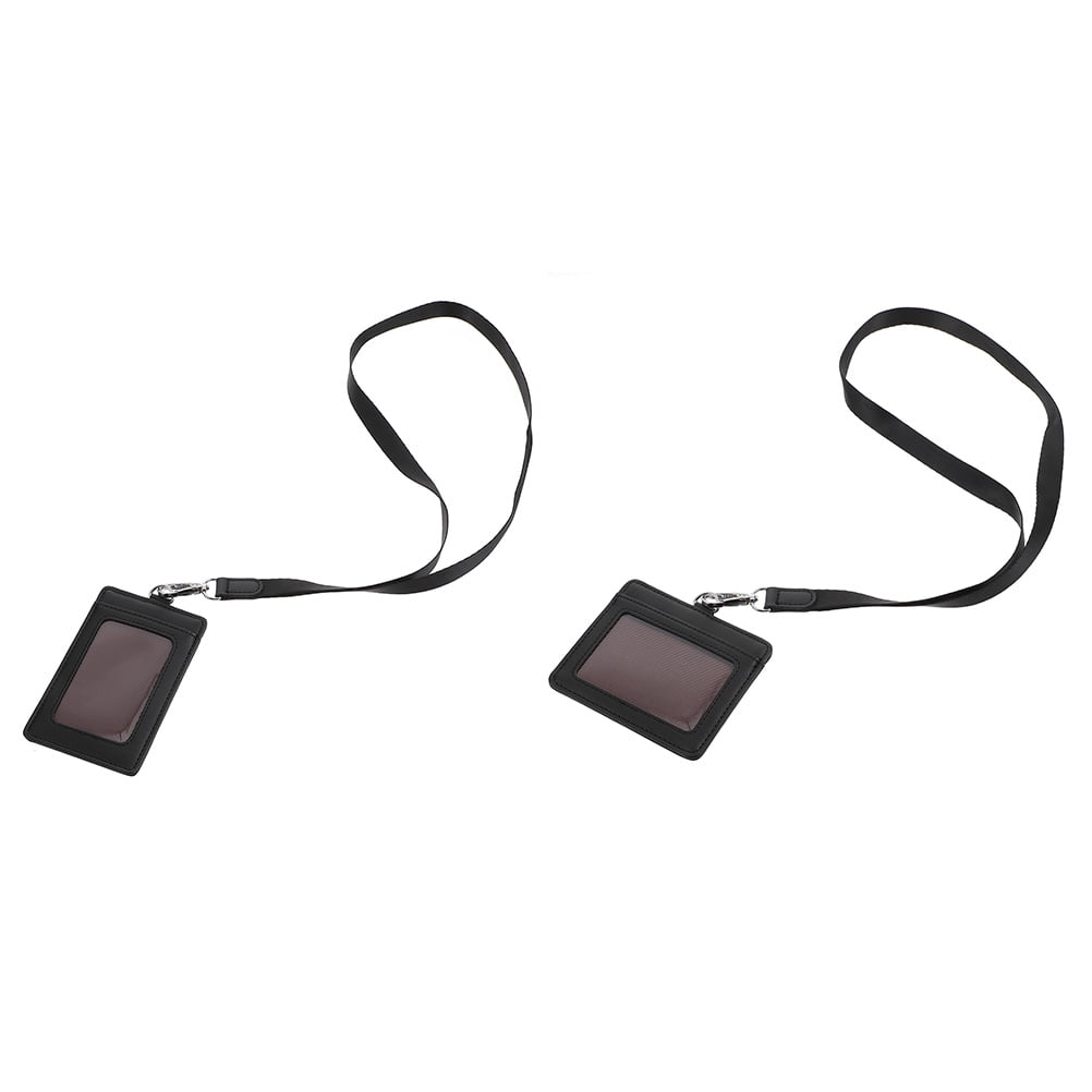 unbranded  2 Pcs Beaded Lanyard ID Card Holder Portable Easy to Use