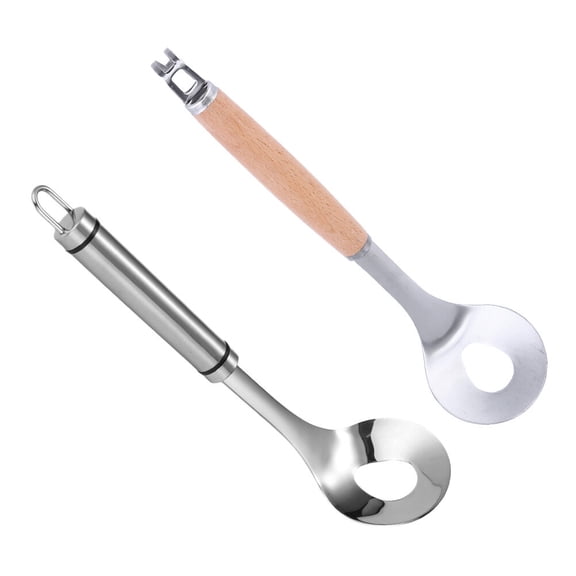 Luxshiny Meatball Maker Stainless Steel 2Pcs 10.2x2.6x0.8In