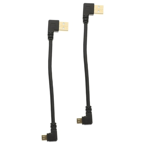 unbranded 2 Pcs Micro USB Cable Power Retractable Charging Cords Adapter
