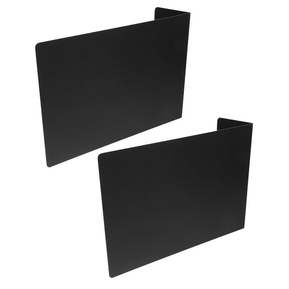 unbranded  2 Pcs Food Signs Chalkboard Labels Name Tags for Buffet Mini Black