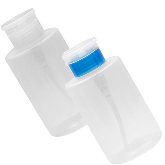 unbranded 2 Pcs Nail Remover Bottle Pump Spray Bottles for Cleaning Solutions Water