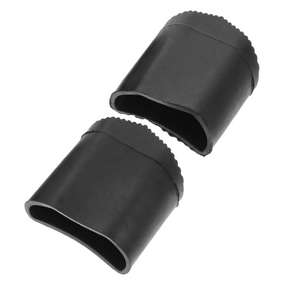 unbranded 2 Pcs Non-hole Clothes Hanger Ladder Mat 4.50X4.30X2.50CM Black