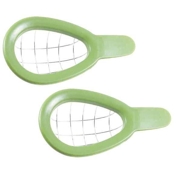 YUYUETIME 2pcs Professional Avocado Cutter Tool Stainless Steel Abs Cuber