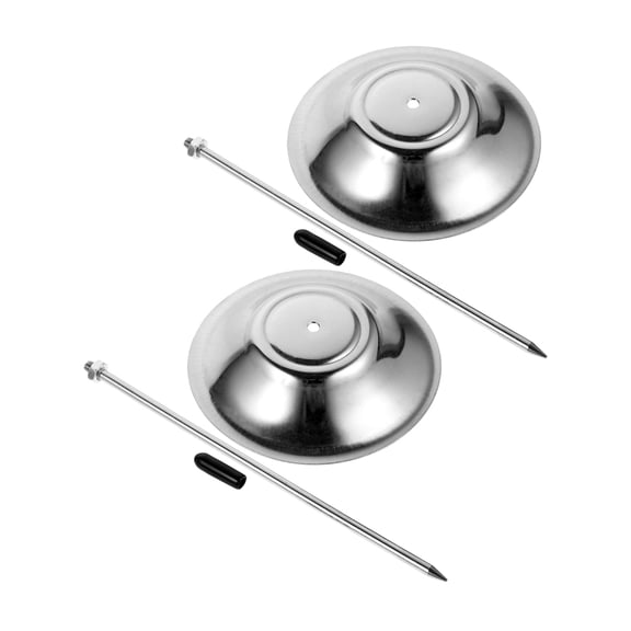 LITINKIMI Check Organizer Receipt Holder Silver Stainless Steel 2Pcs 5.50X2.79X1.45In