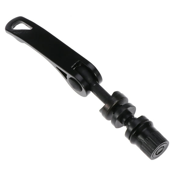 unbranded 2 Pcs Quick Release Lever Lock Buckle Bike Seat Pole Bikes Black