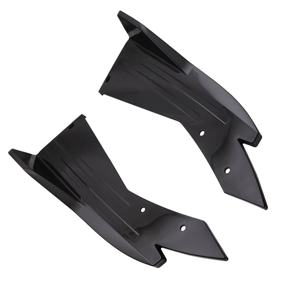 2 Pieces Rear Bumper Lip Protector Spoiler for Car - Unbranded Durable Auto Accessories