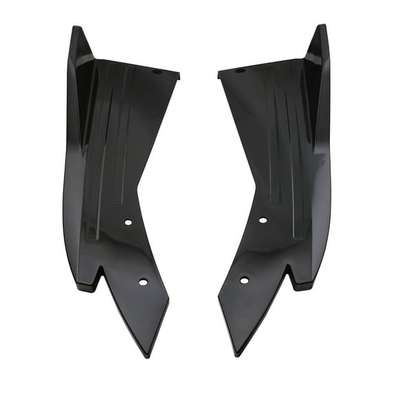 unbranded 2 Pcs Rear Car Bumper Splitter Lip Protector