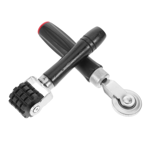 Car Sound Deadening Roller Installation Tools with Metal and Silicone for Noise Reduction 2Pcs