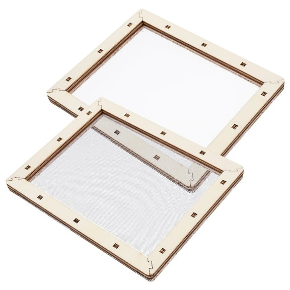 unbranded  2 Pcs Screen for Paper Making Handmade Tools Child