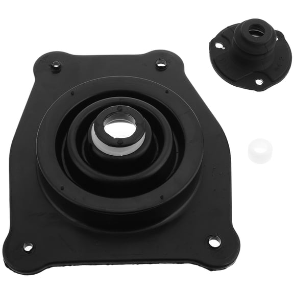 FONDOTIN 2-Pack Black Rubber Gear Shift Lever Covers Car Interior Accessories Protective Sleeve