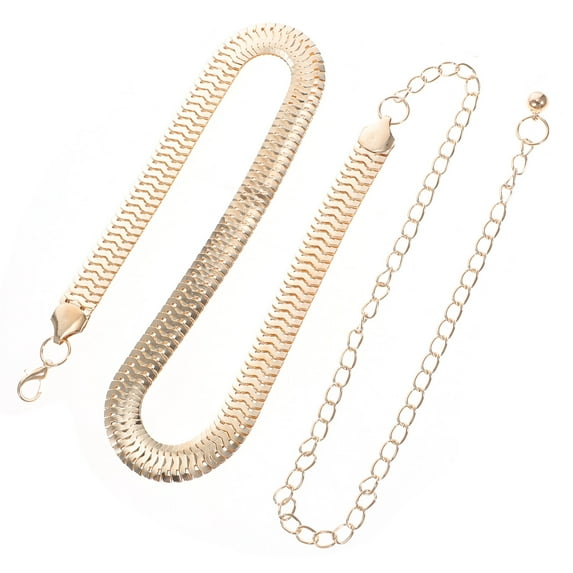 unbranded 2 Pcs Skirts Rhinestone Barrettes Belt Clothing Decoration Easy Wear Waist Miss