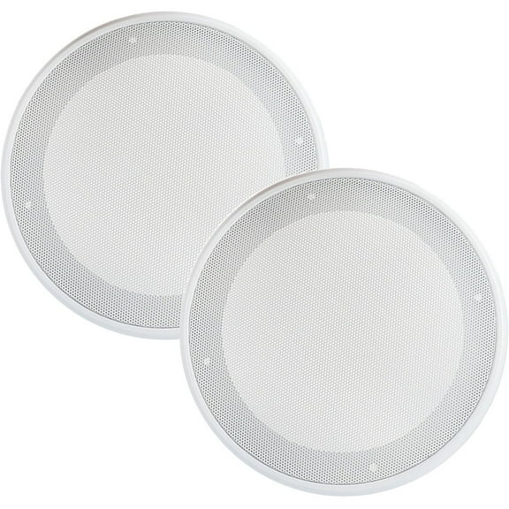 unbranded 2 Pcs Speaker Protective Mesh Cover Anti-collision Net White