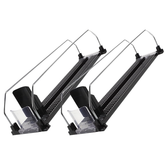 unbranded 2 Pcs Spout Drink Pusher Beverage Fridge Organizer