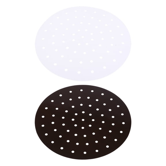 2 Pack Air Fryer Trays for Oven Pans and Trays with Steamer Mat Pads - Unbranded Set