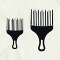 thumbnail image 1 of unbranded  2 Pcs Styling Comb Hair Toothed Tail Tool Combs for Men Man Black, 1 of 8