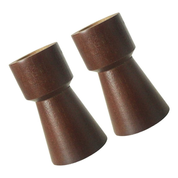 unbranded  2 Pcs Tealight Wooden Candle Holder Centerpieces for Table Decoration