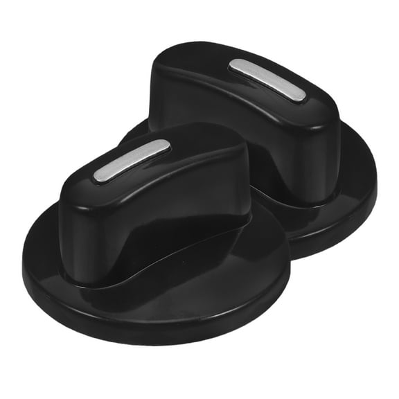 LITINKIMI BBQ Gas Control Knob Oven Timer Knob Black 2Set