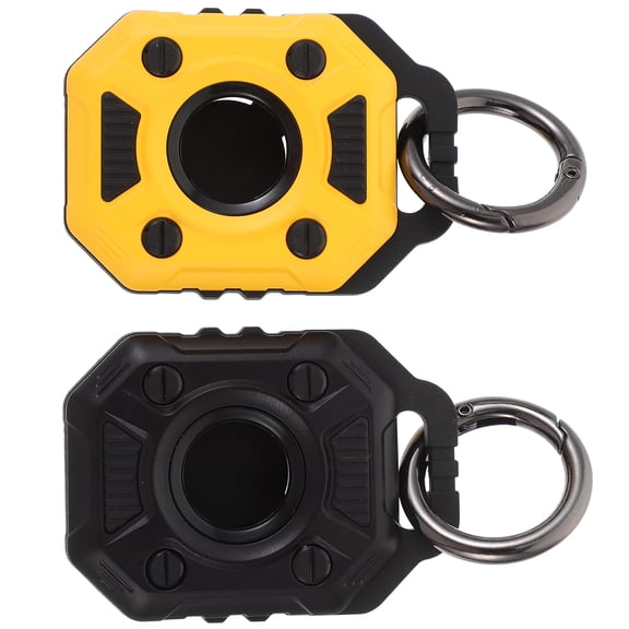 2 Pack Protective Tracker Case Cover, Easy to Clean, Design, Random Style for Enhanced Device