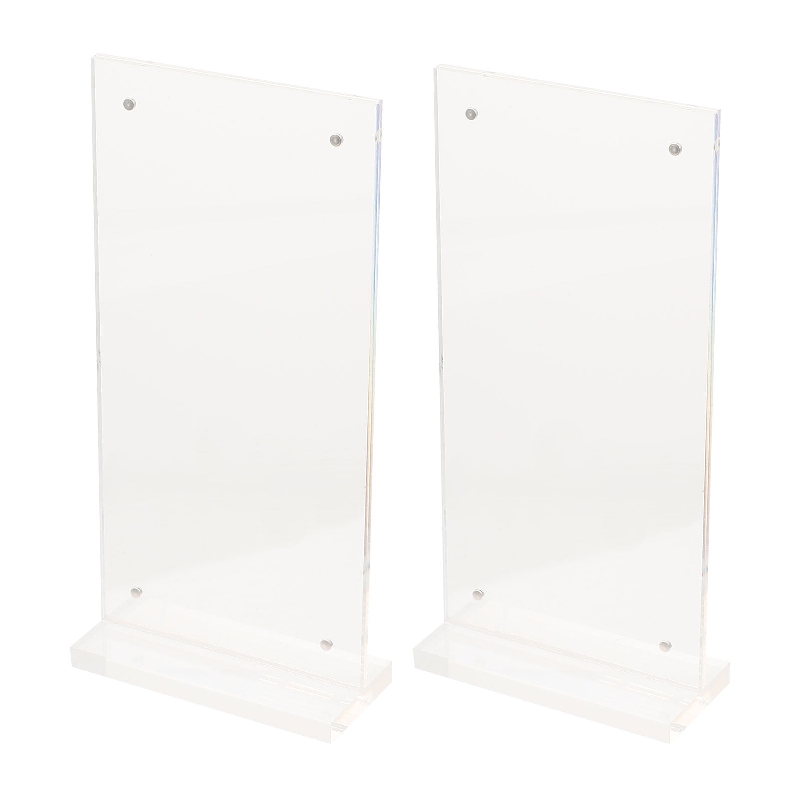 unbranded 2 Pcs Transparent Banknote Display Rack Bookmark Sign Holder ...