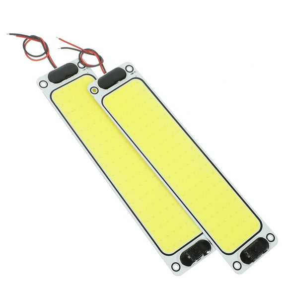 Raindrops LED Interior Light Bar with Metal Base for Car RV Plants 1285V 2 Pieces Assorted Color