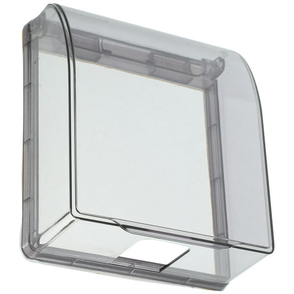 unbranded  2 Pcs Waterproof Socket Protective Cover Bathroom Case Covers Black