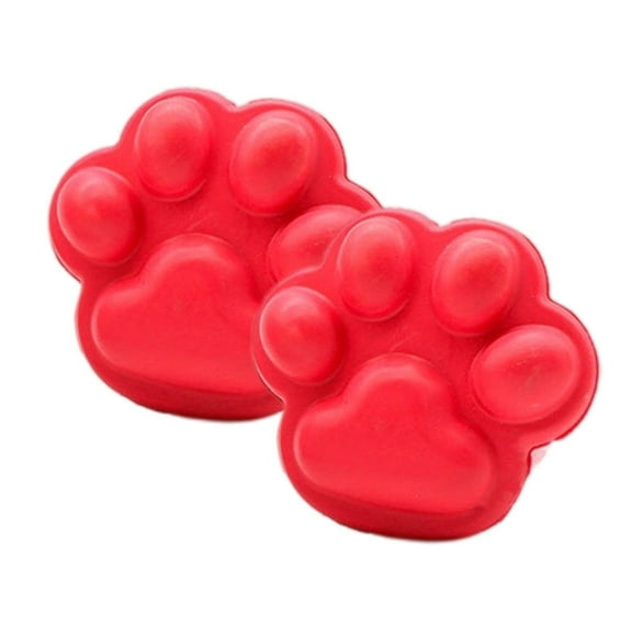 OFFIGAM Red Rubber Toe Stopper for Roller Skates Durable Easy Install 2Pcs