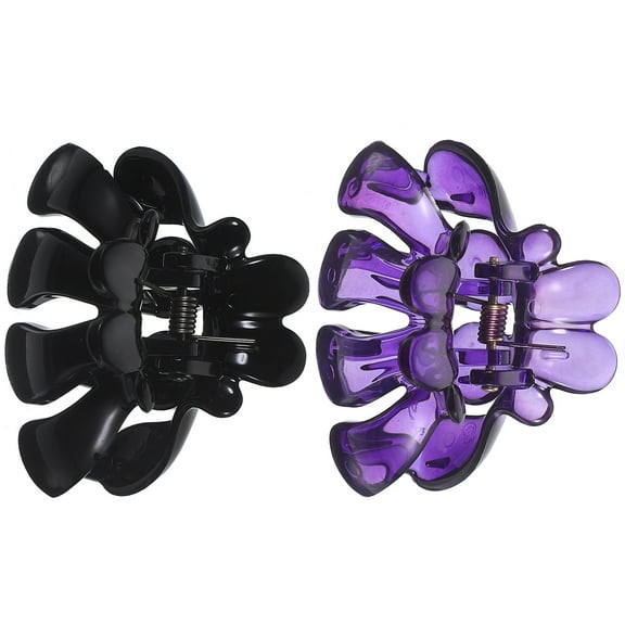 unbranded  2 Pcs Women Claw Clips Scrunchies for Hairpin Women's Miss