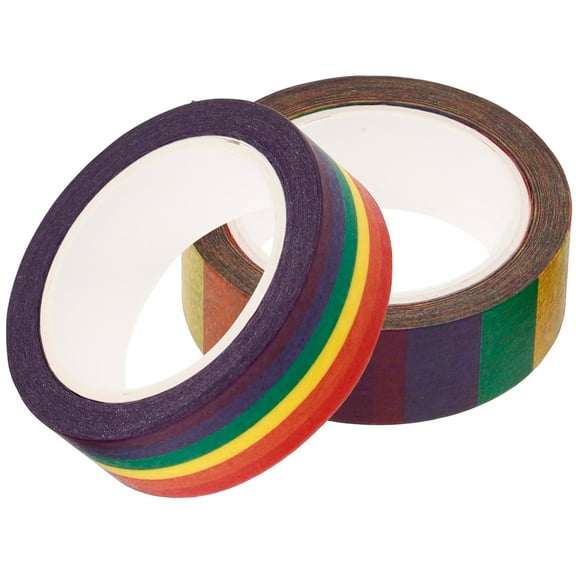 unbranded 2 Rolls Scrapbook Tape For Diy Decorative Tape Sticker Printing Washi Tape Decoration