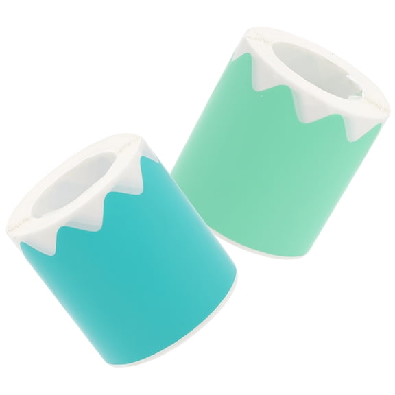 FRCOLOR Adorable Bulletin Board Borders Stickers for Classroom Decoration Assorted Color Long Enough for DIY Crafts