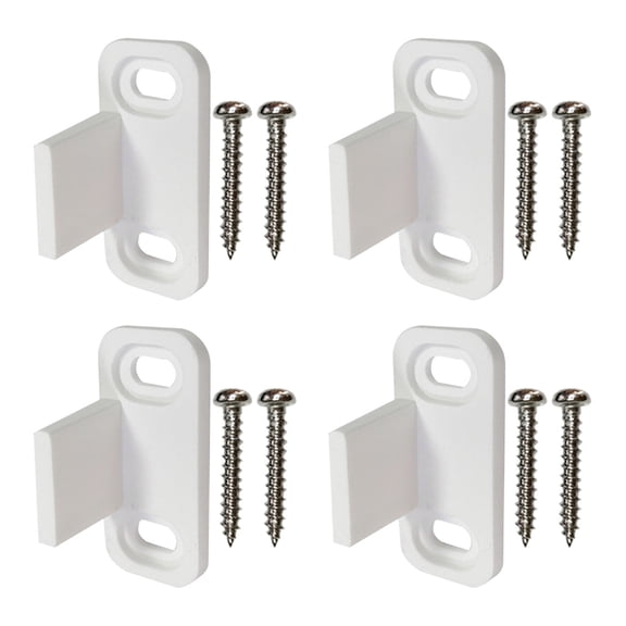 2 Sets Door Hardware Kit with POM Rollers for Sliding Door Installation Home Improvement