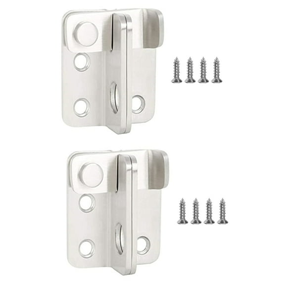 SKISUNO Safety Security Door Lock Stainless Steel for Property Managers 2 Sets