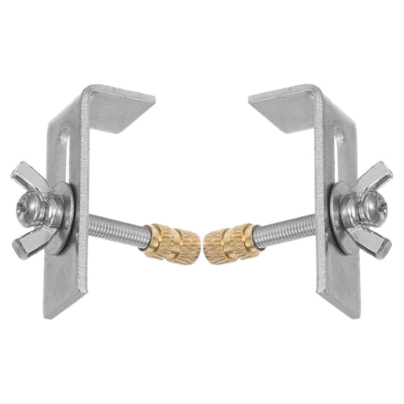 LITINKIMI 2 Sets Undermount Sink Clips for Kitchen Sink Installation, Iron Material with Sleek Design, Easy to Use