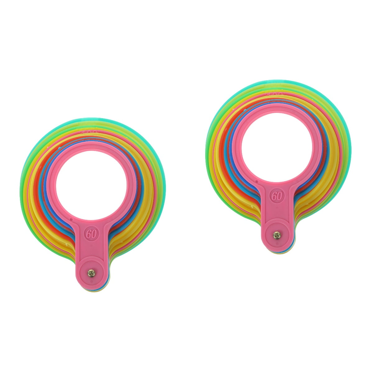 unbranded 2 Sets of Plastic Fruit Diameter Gauge Plastic Diameter ...