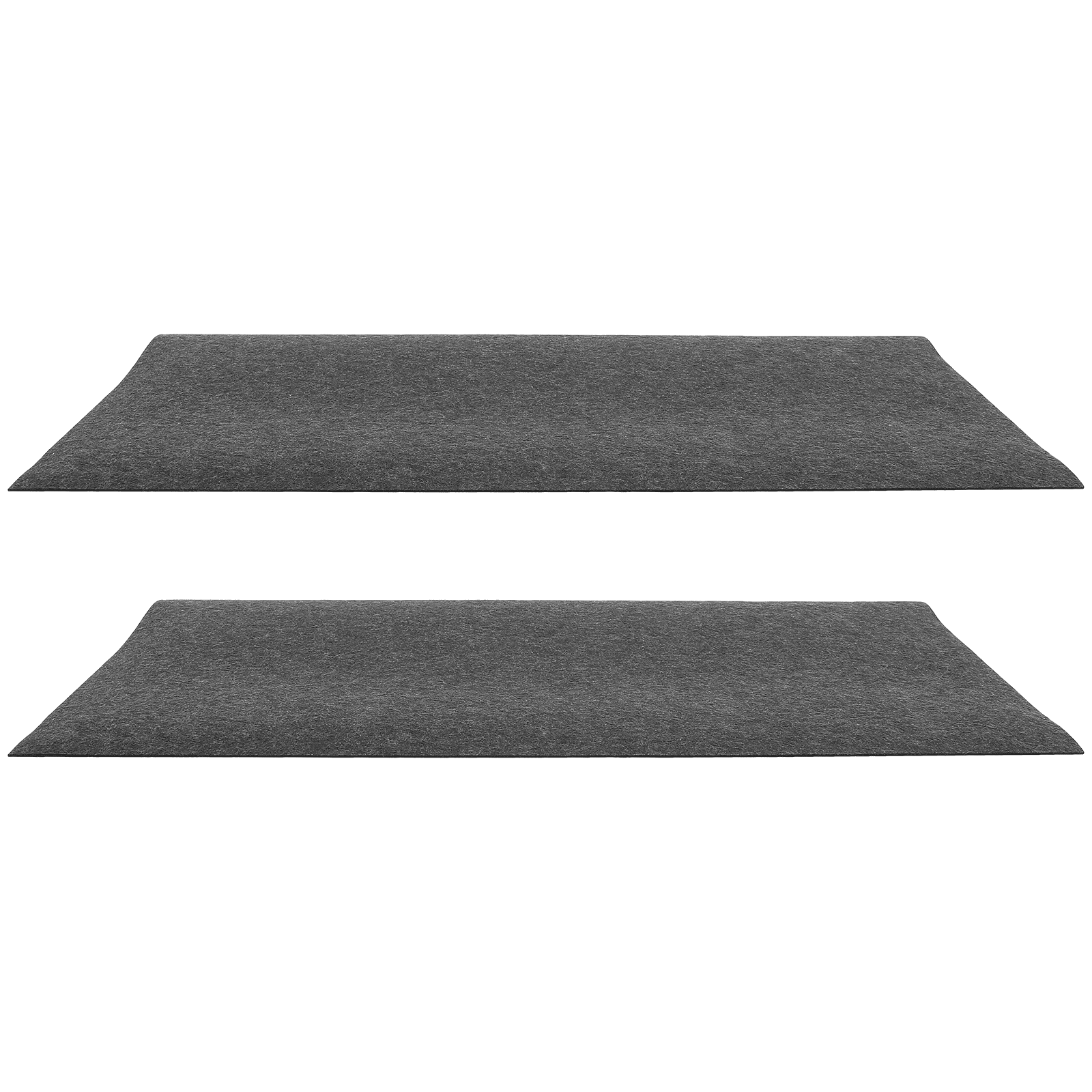 OUNONA Grey Non-Woven Felt Fabric 3mm Thick for Sewing, Quilting, Crafts, Projects and Uses