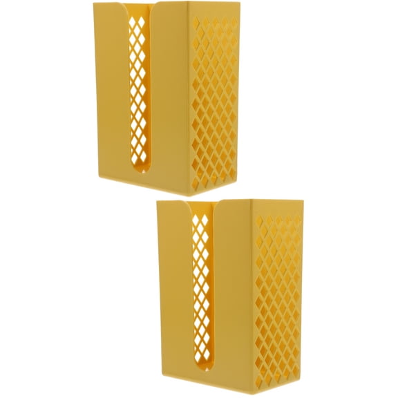 unbranded 2 pcs  Traceless Wall-mounted Tissue Box Toilet Tissue Holder Tissue Storage Box