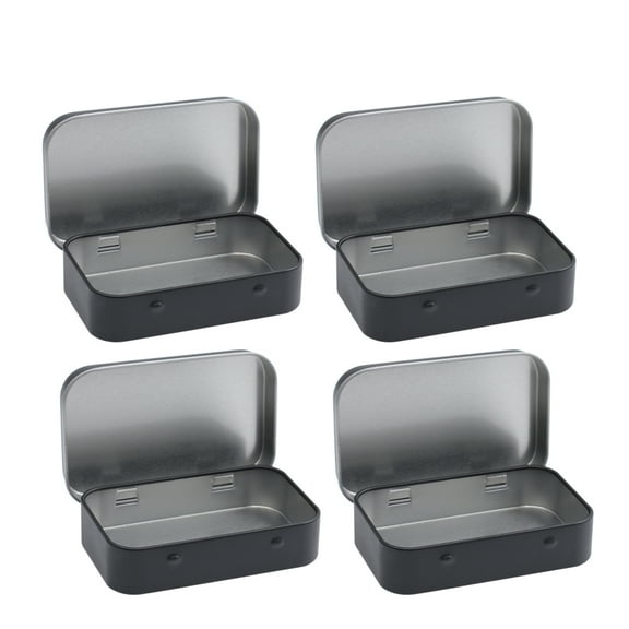 unbranded 20 PCS Medium Shipping Boxes Clear Storage Bins Crate Black