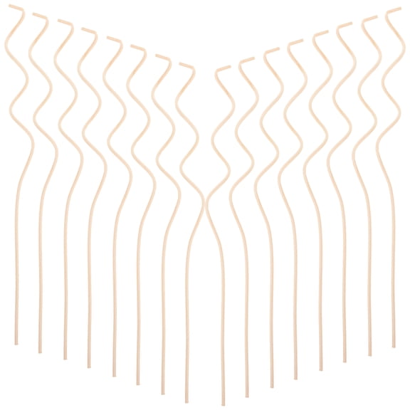 YUYUETIME Fiber Diffuser Sticks Reed Diffuser Sticks Natural 20-Pcs 9.8x0.8in