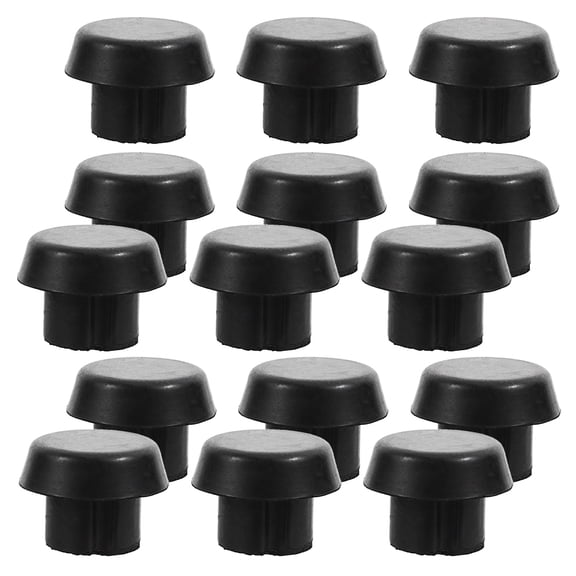 Billiards Cue Protection Accessories with Durable ABS Material for Decoration 20pcs Black