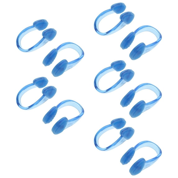 unbranded 20 Pcs Creative Swimming Nose Clips Anti-choking Professional Swimming Nose Clips