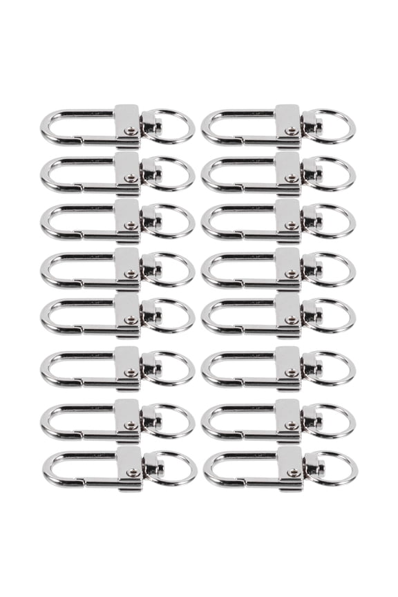 unbranded 20 Pcs Jewelry Making D Rings Vintage Keychain Keychains for Crafts