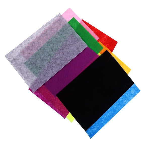 20 Pcs Patchwork Fabric Felt Sheets for Crafting, Sewing, Quilting, and Projects - Multi-Color Folding Cover Cloth Set