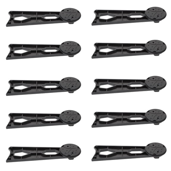 YSNOOWE 20Pcs Photo Frame Brackets Black Plastic Frame Supports for Tabletop Display