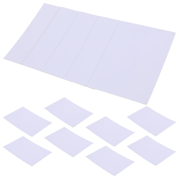 FOMIYES 20Pcs White Pre Cut Picture Frame Backing Board for DIY Photo Display and Frame Supplies